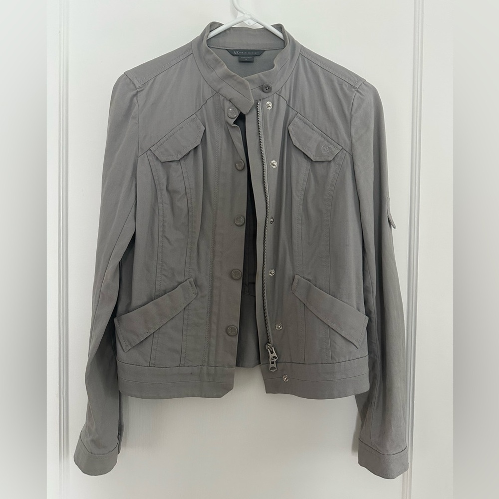 A/X Armani Exchange Women's Jacket in Gray